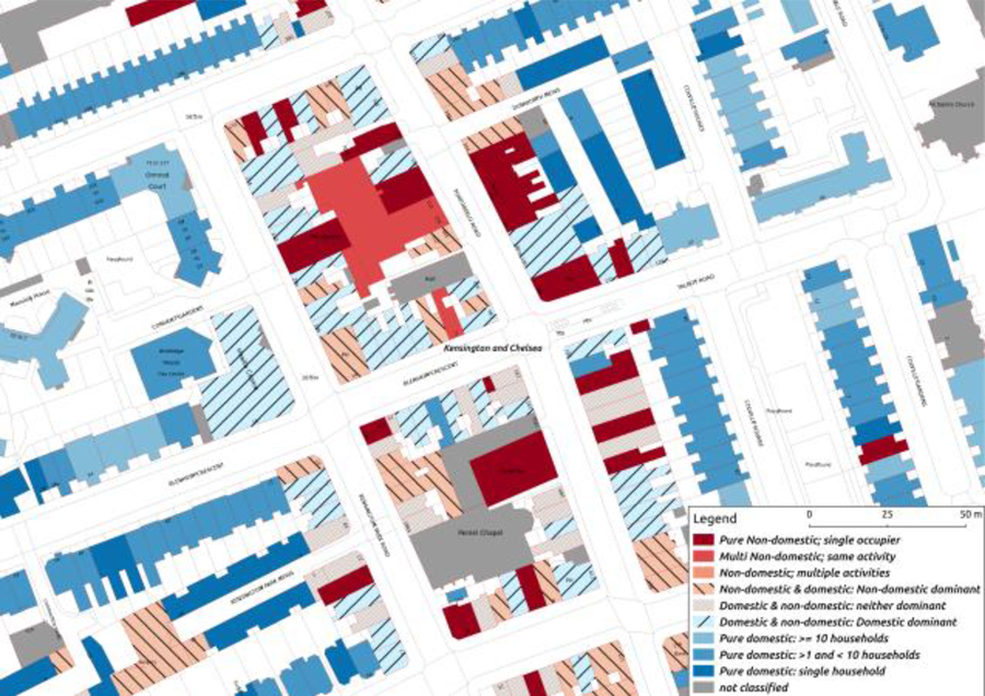 Figure 3: 3DStock model of Portobello Road, London.