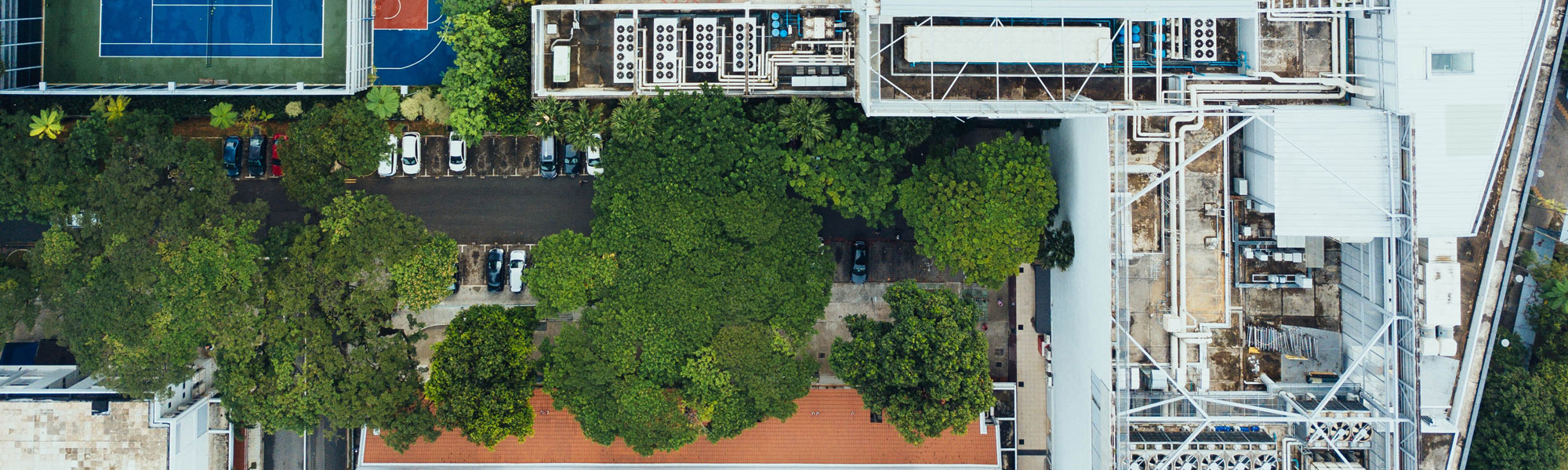 Overhead shot offactroy Photo by chuttersnap on Unsplash