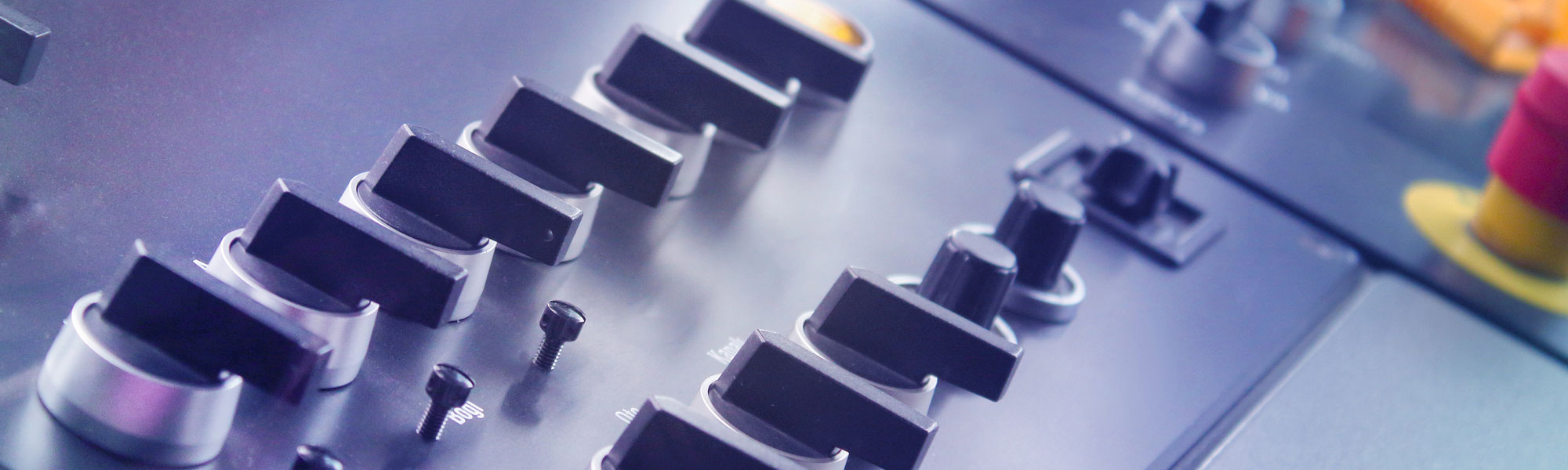 Control panel with dials by Артем Постоев on Adobe Stock