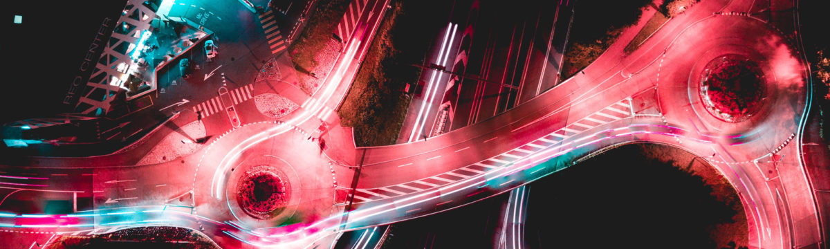 Red lights on interchange Photo by Raphael Schaller on Unsplash